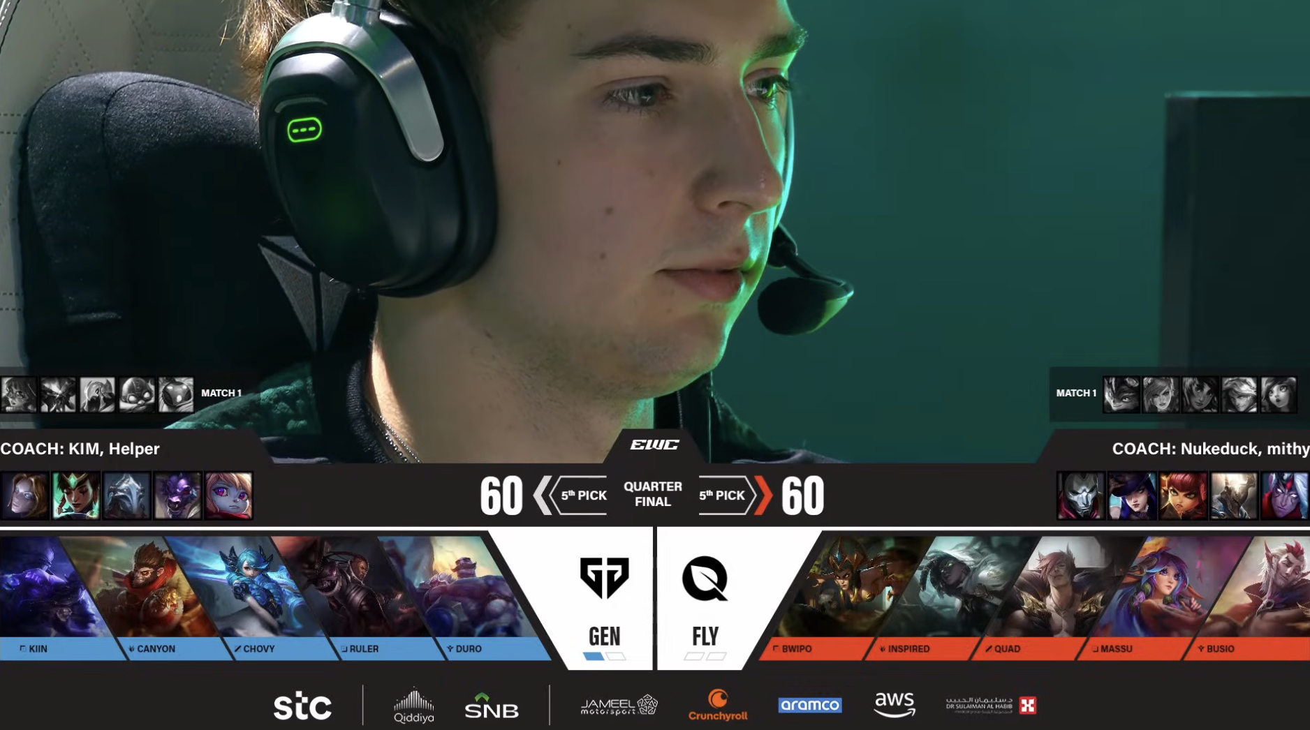 Baccara Gaming-🎮EWC淘汰赛战报：GenG 2-0完胜FLY晋级四强，将战G2